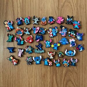 ❤️ Disney’s Lilo and Stitch Adorable Croc Charm Bundle NWOT